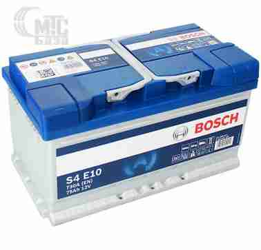 Аккумуляторы Аккумулятор Bosch S4 EFB [S4E10] 6СТ-75 Ач R EN800 А 315x175x175 мм